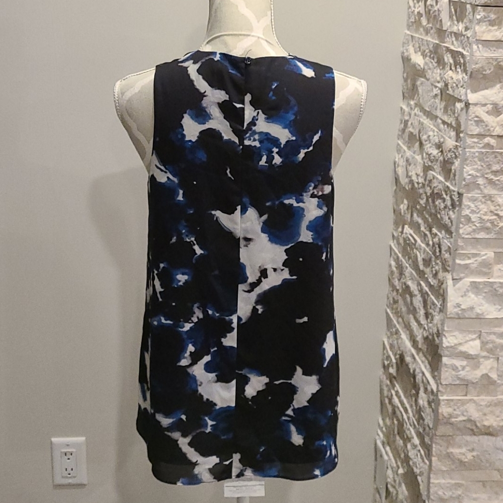 Olive & Oak lined high low sleeveless tank - Picture 3 of 5